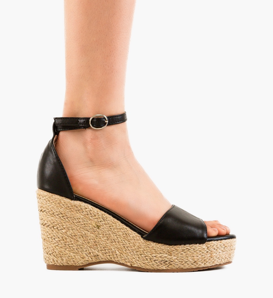 Platforme Dama Cyrus Negre - Stil si Confort - imagine 4
