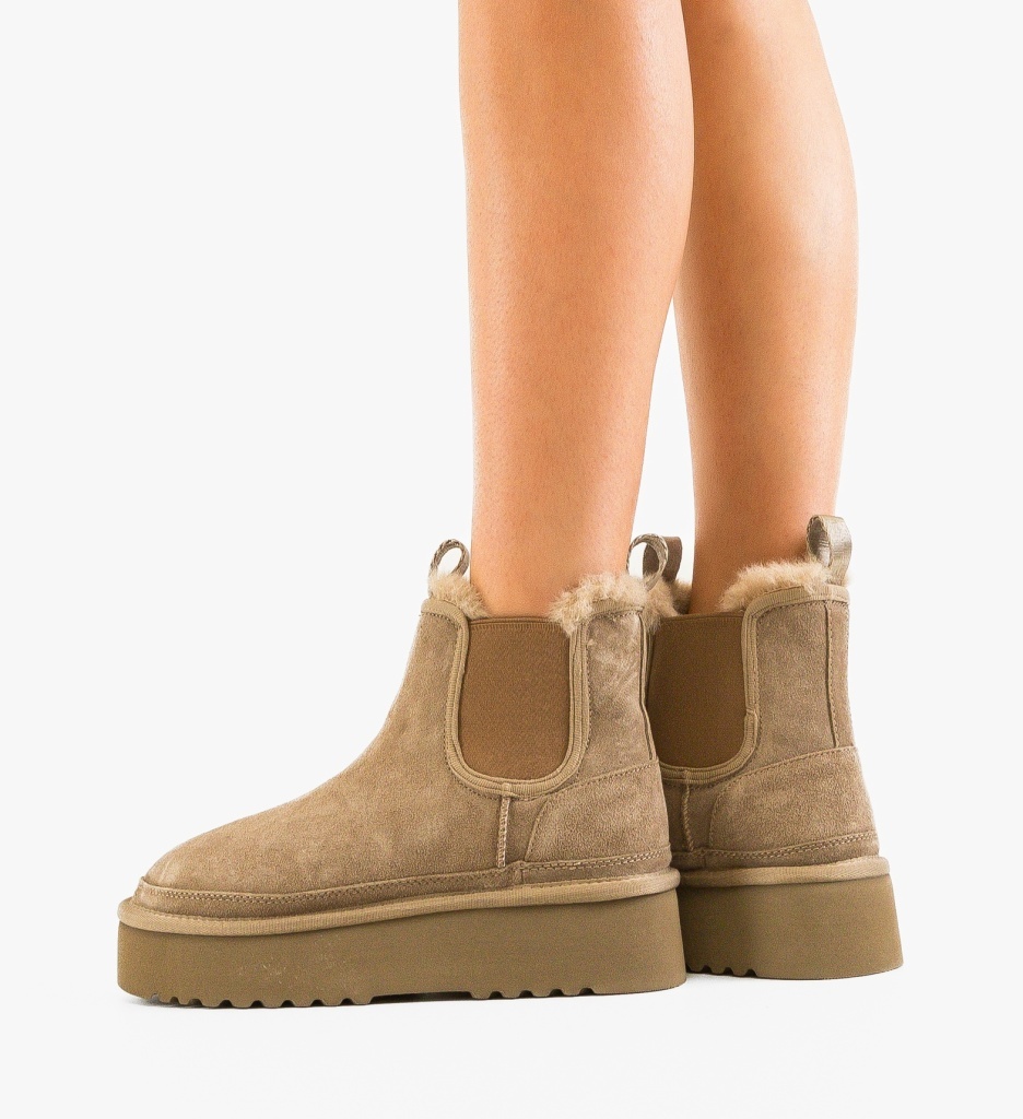 Cizme Ug Khaki - Confort și Stil pentru Sezonul Rece - imagine 3