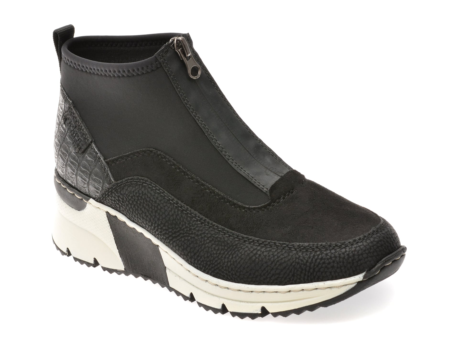 Ghete Rieker N6352 Negre | Confort Superior