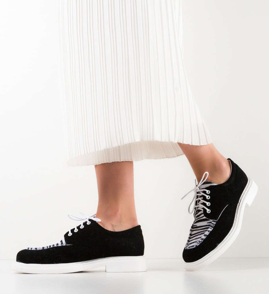 Pantofi Casual Dama Kadamala Negri - Confort - imagine 2