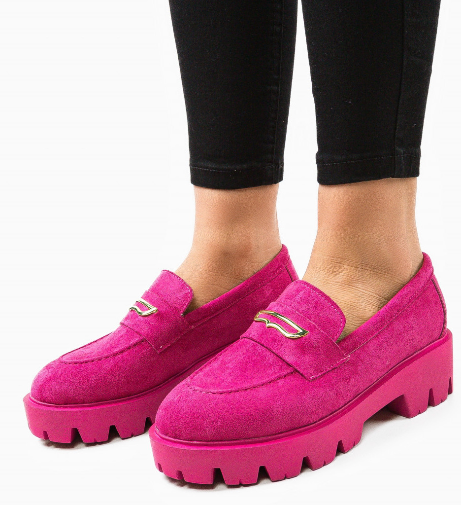Pantofi Casual Beikrols Fuchsia - Confort și Stil