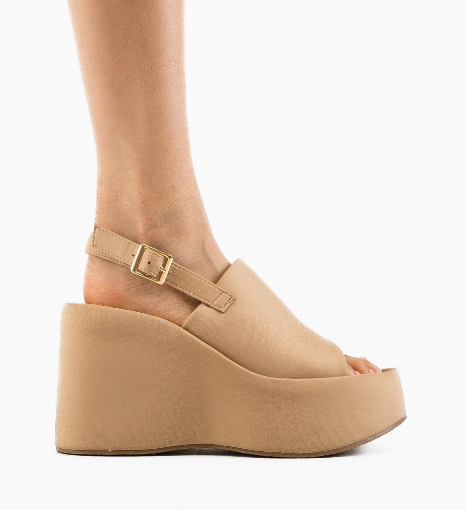 Platforme Ingram Bej - Eleganță și Confort - imagine 2