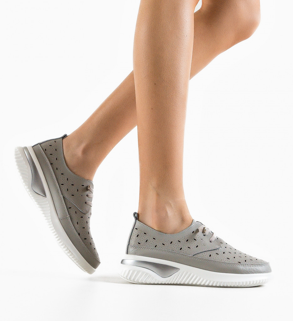 Pantofi Casual Gri | Stil și Confort Zilnic