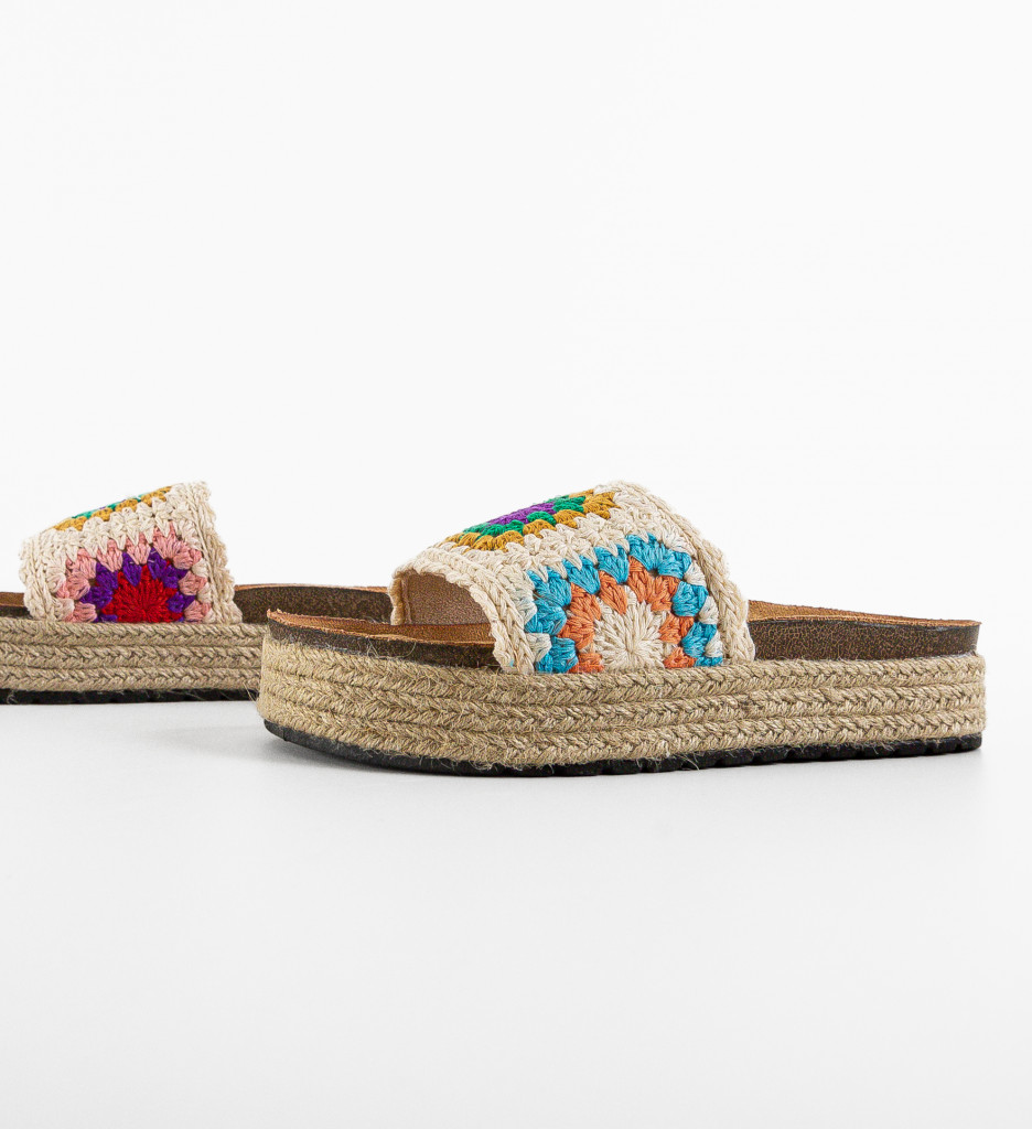 Papuci Dama Galbeni Chinon | Confort & Stil - imagine 6