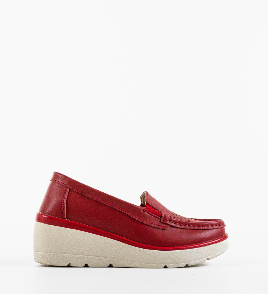 Pantofi Casual Atic Rosii - Stil și Confort - imagine 3