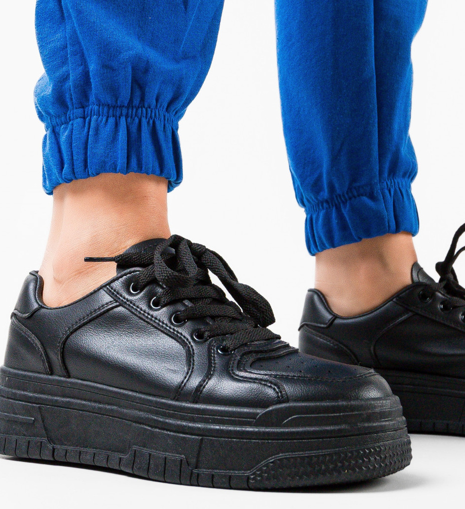 Sneakers Dama Zak Negri - Confort și Stil