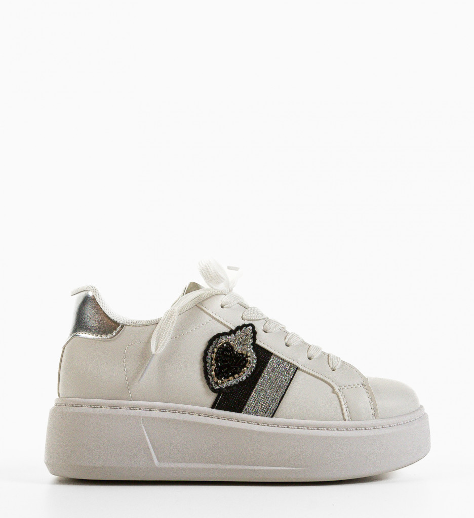 Pantofi Sport Keira Albi | Confort și Stil Urban