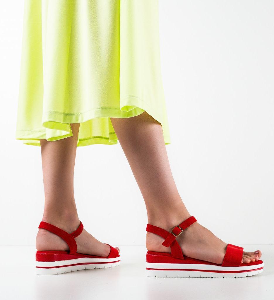 Platforme Rosii Dama | Stil si Inaltime - imagine 3
