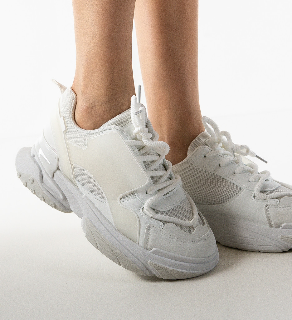Sneakers Dama Mallorca Albi - Confort și Stil - imagine 3