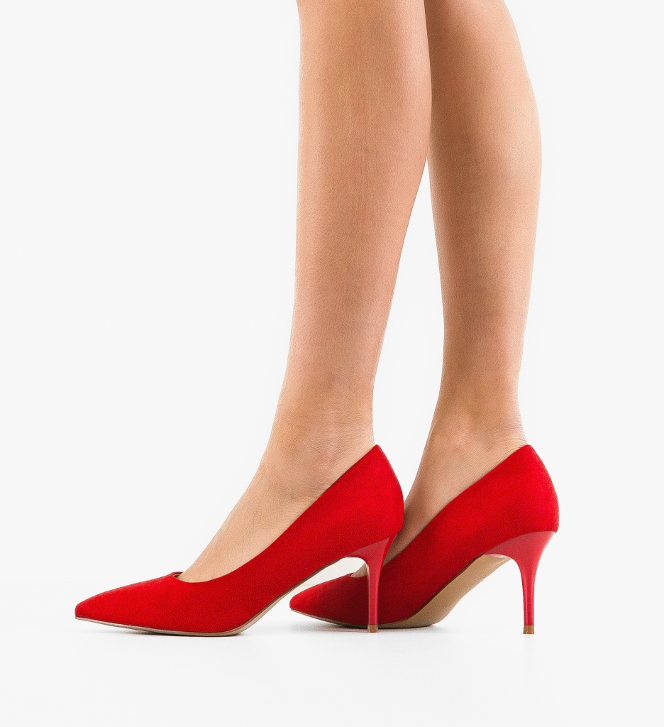 Pantofi Stiletto Rosii Ryra - Eleganta si Stil - imagine 2