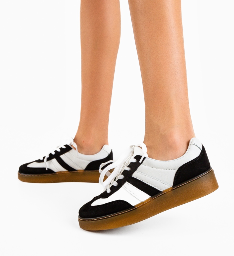 Sneakers Dama Sequ Negri | Confort și Stil - imagine 3