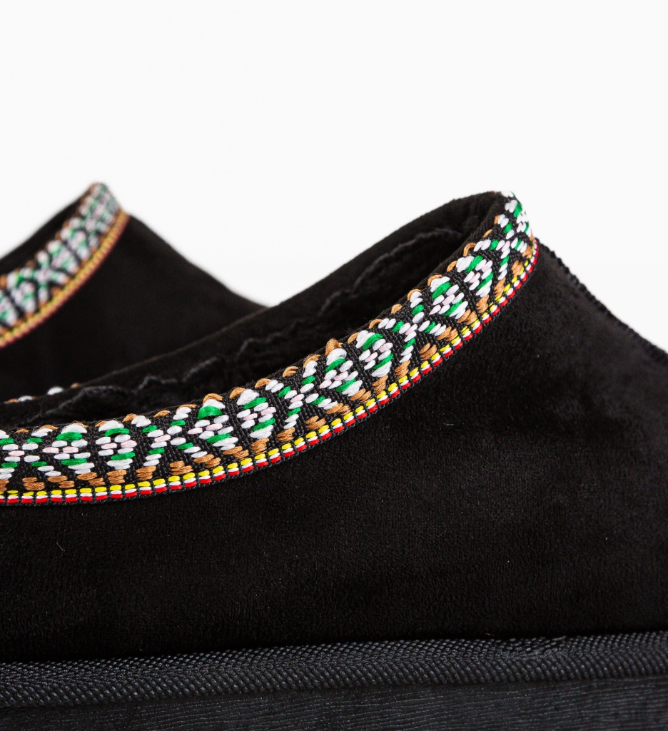 Papuci UGG Fynys Negri - Confort Maxim - imagine 8