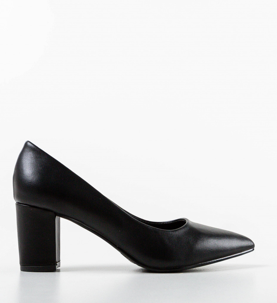 Pantofi Pittman Negri | Eleganță și Stil - imagine 5