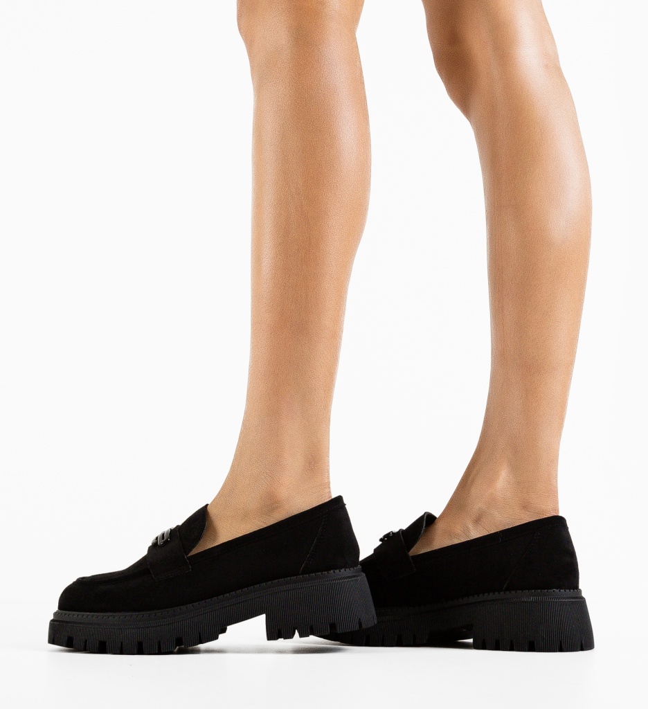 Pantofi Negri Dama Jewel | Stil si Confort - imagine 2