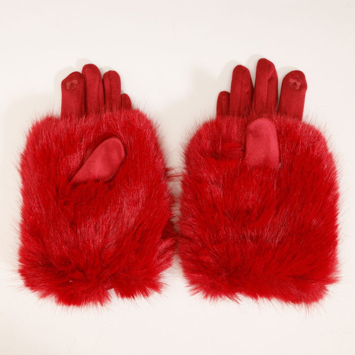 Manusi Catifelate Shopika cu Touchscreen