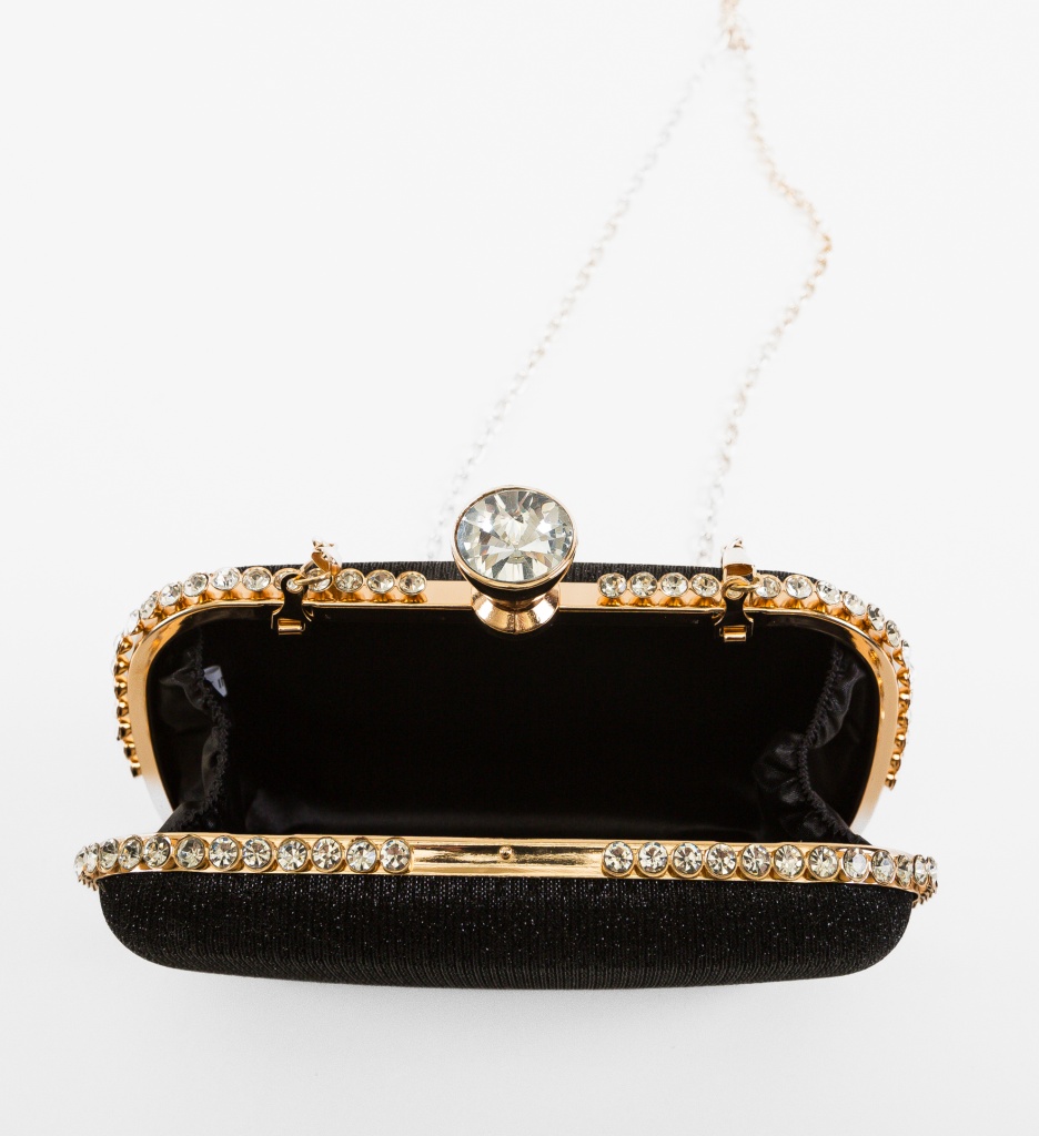 Geanta Plic Ruby Neagra | Accesoriu Elegant - imagine 5
