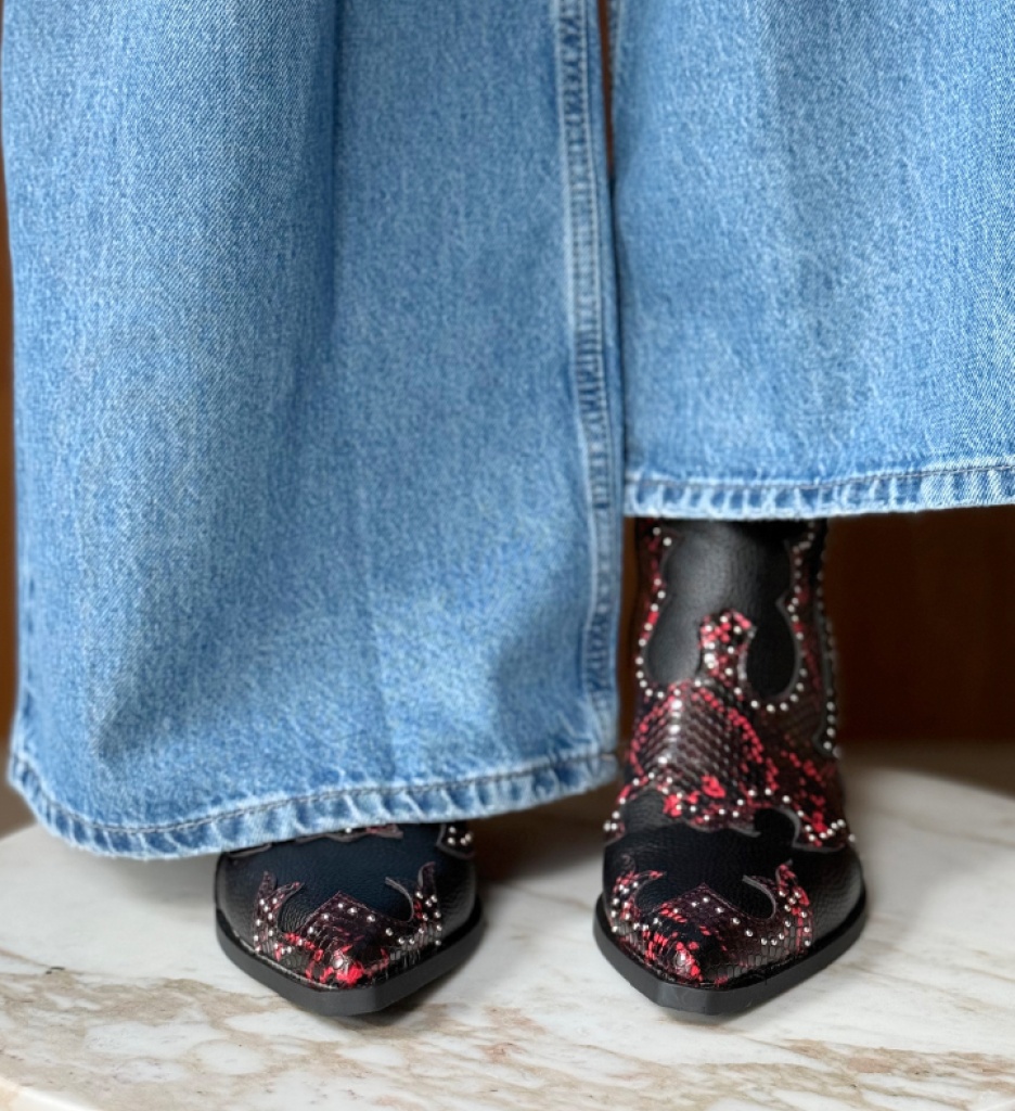 Botine Dama Grena Ketek - Eleganță și Stil - imagine 4