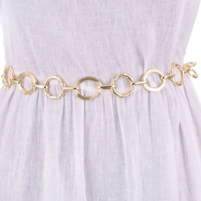 Curea Metalica Aurie Shopika | Eleganta Unica
