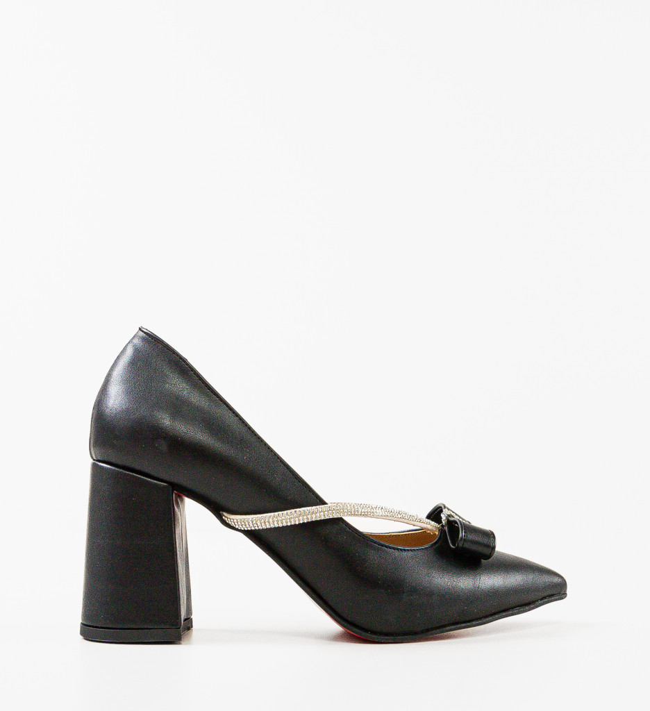 Pantofi cu toc Nynut Negri - Eleganță și Stil - imagine 7