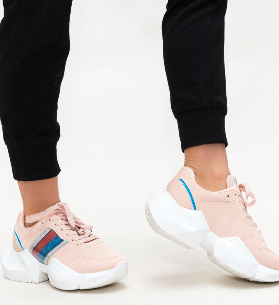 Pantofi Sport Maloy Roz - Confort și Stil - imagine 2