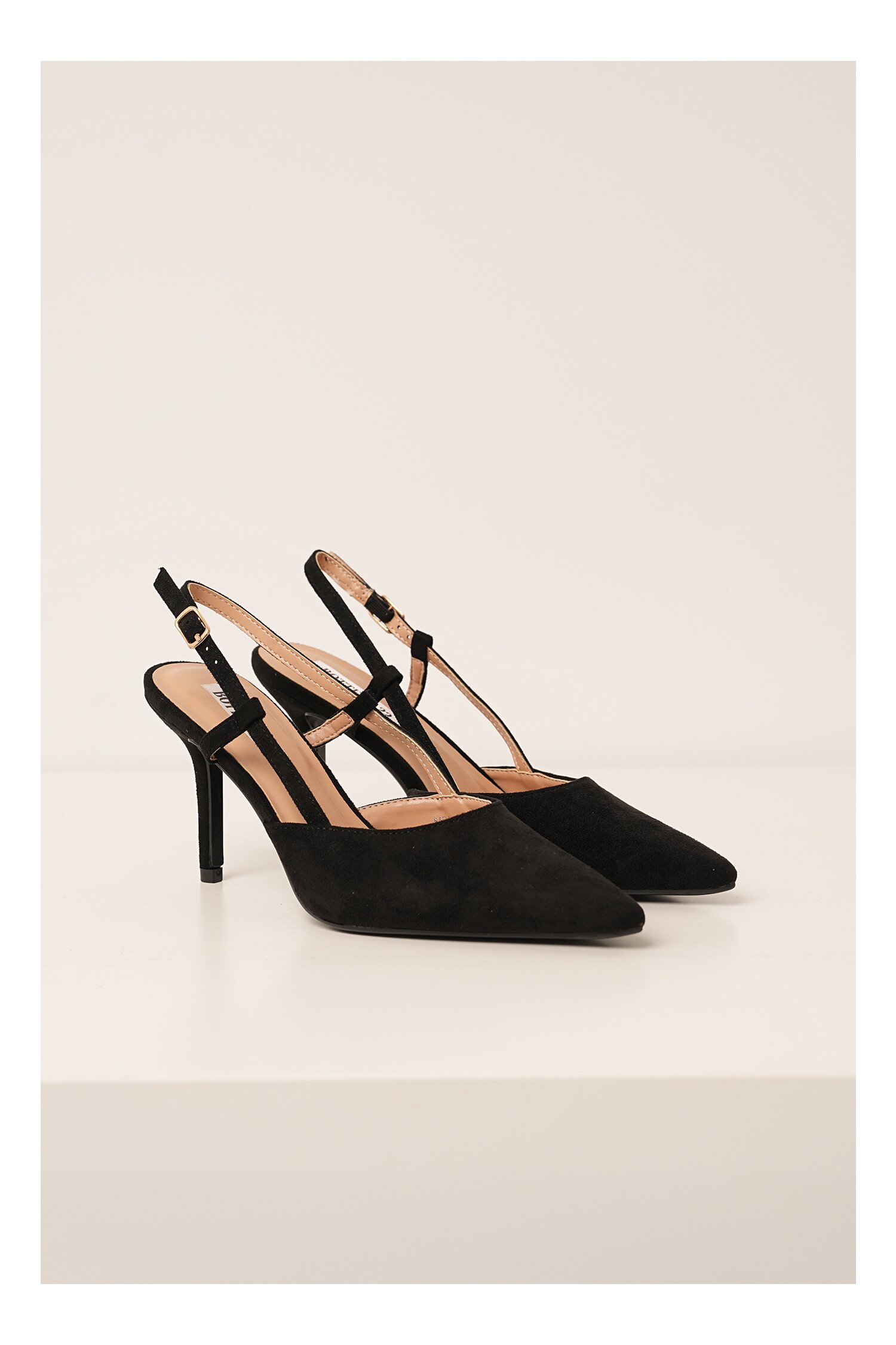 Pantofi Eleganți din Piele Ecologică cu Decupaj