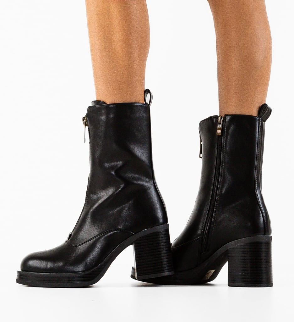 Botine Dama Berg Negre | Elegante si Comode - imagine 2