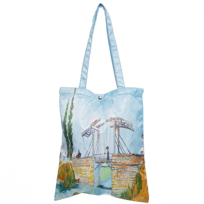 Geanta Shopika cu Imprimeu Artistic | Design Elegant