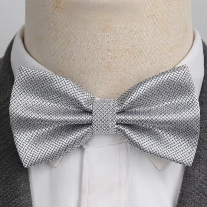 Papion Gri Geometric Picadili | Eleganță Asigurată