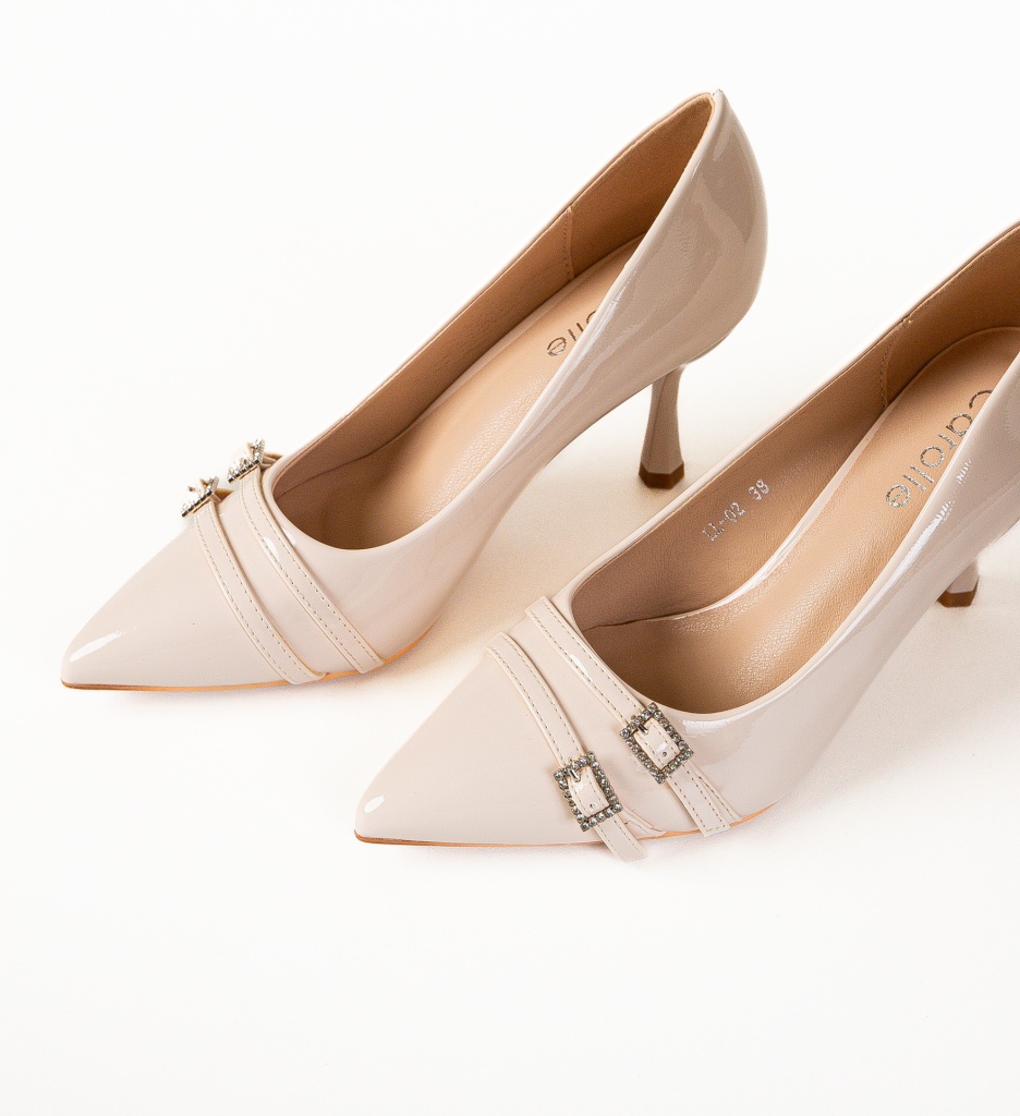 Pantofi Carola Bej | Eleganță și Stil - imagine 7