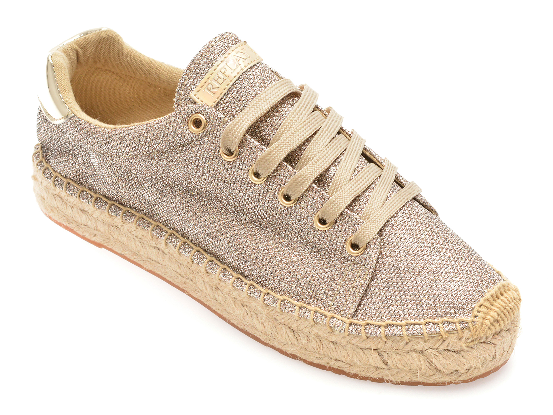 Pantofi Replay Aurii | Design Casual Elegant