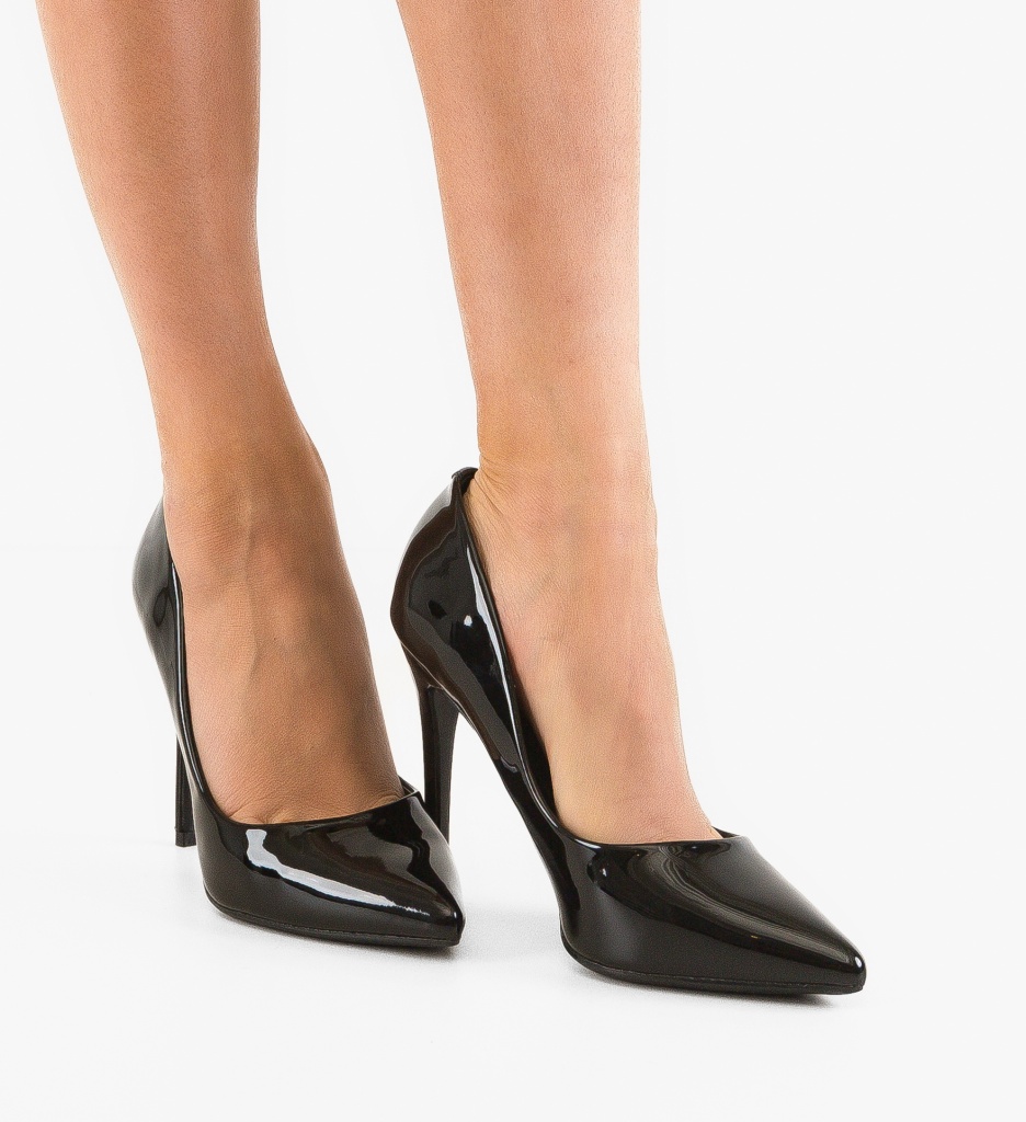Pantofi Stiletto Dama Henriet | Eleganță Negru