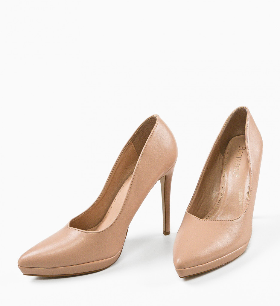 Pantofi Dama Paray Nude - Eleganță și Stil - imagine 6