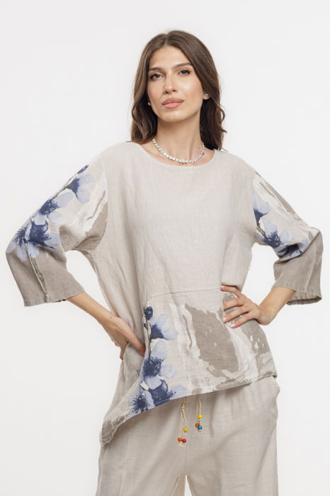 Bluza In Floral Lejera Shopika | Stil și Confort