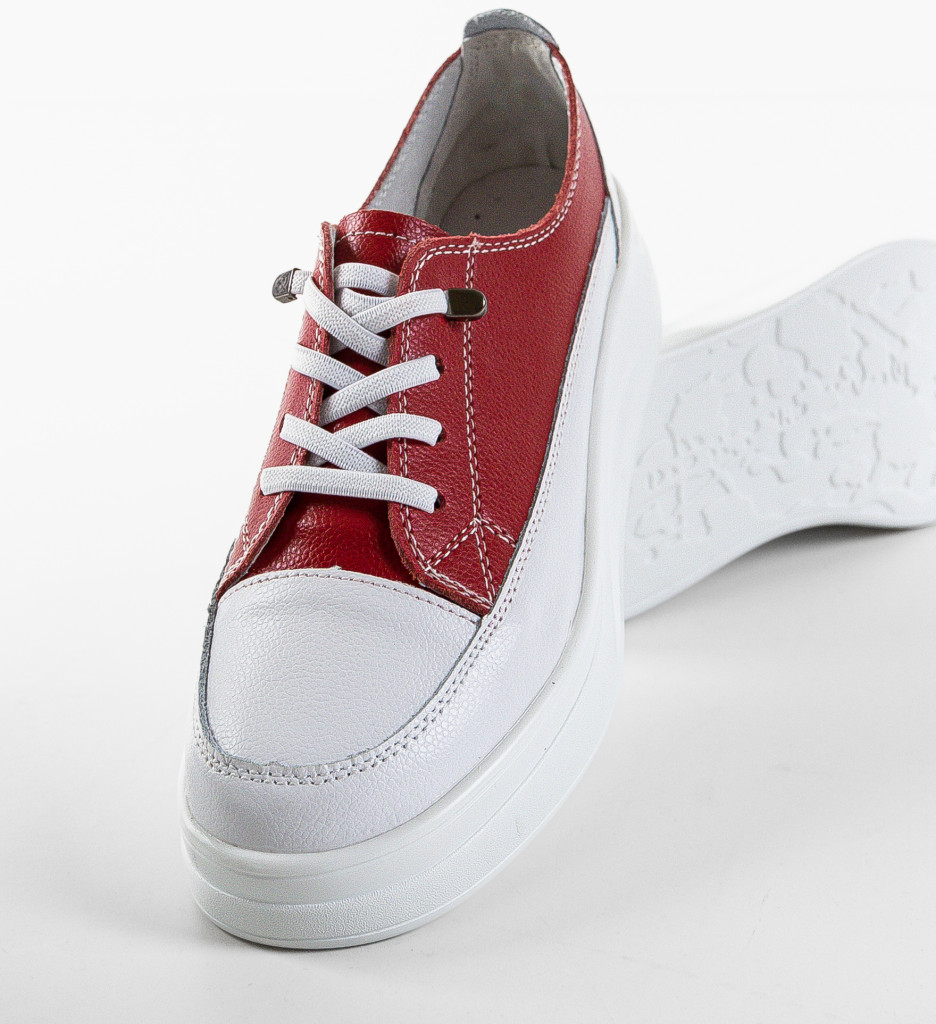 Versec Sneakers Dama Rosii - Confort Maxim