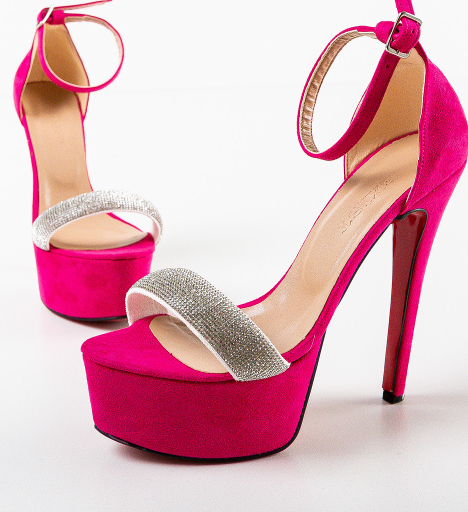 Sandale Gafak Fuchsia - Eleganță și Stil - imagine 6