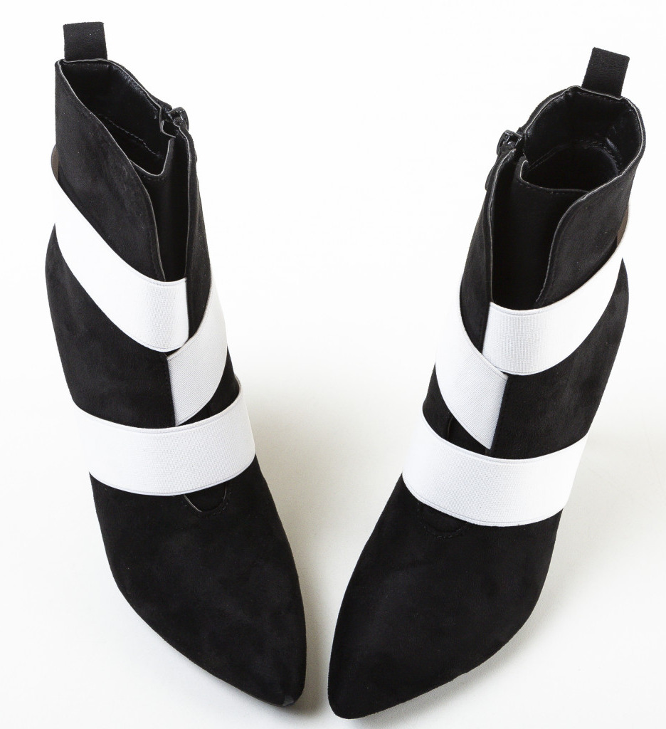 Botine Ewen Negre | Confort si Eleganta - imagine 6