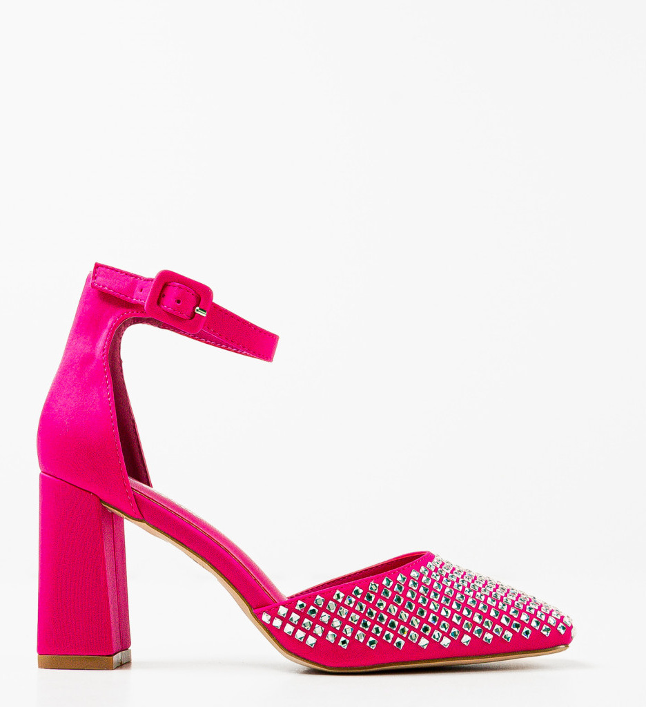 Pantofi dama Seymour Fuchsia eleganți - imagine 4