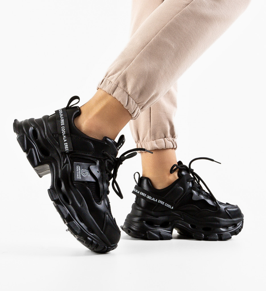 Sneakers Ryelya Negri | Confort și Stil - imagine 2
