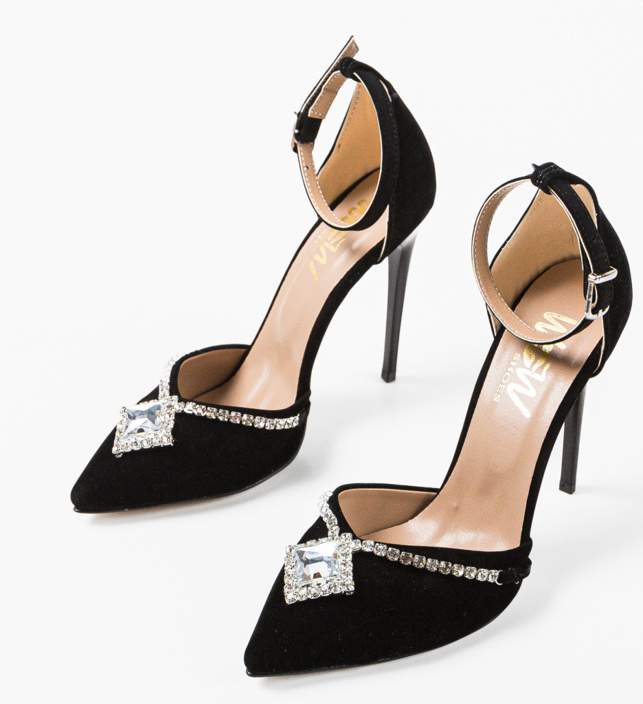 Pantofi Dalvanyos Negri - Eleganță și Stil - imagine 6