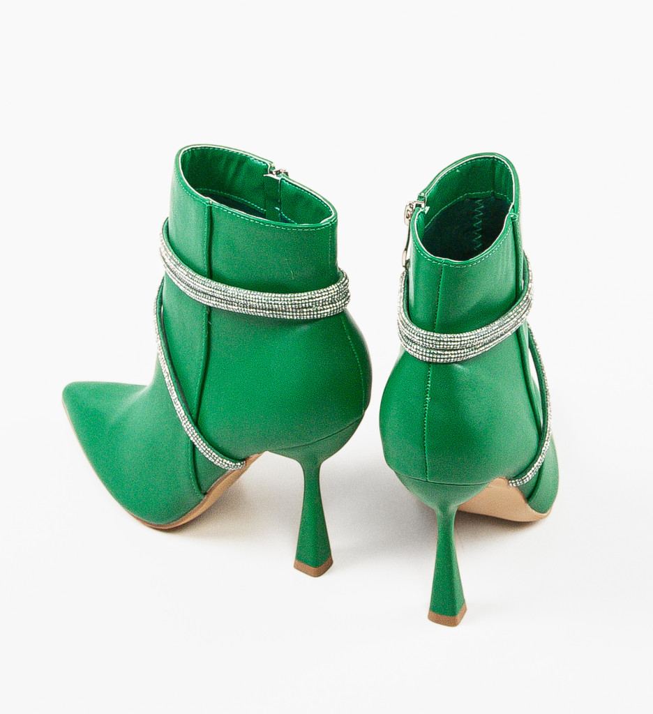 Botine dama Dixon Verzi | Stil si Confort - imagine 5