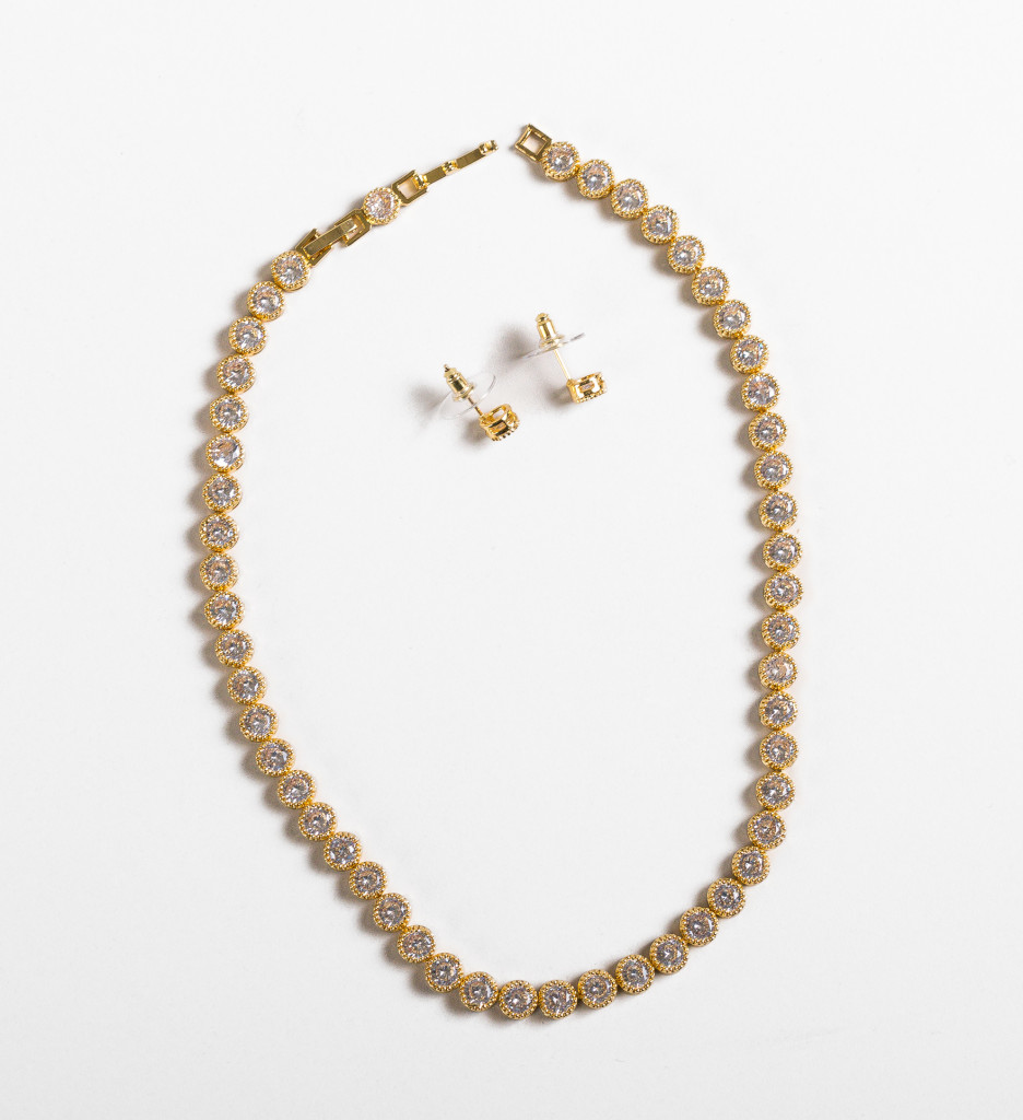 Set Bijuterii Annelisa Aurii Eleganță Rafinată - imagine 3