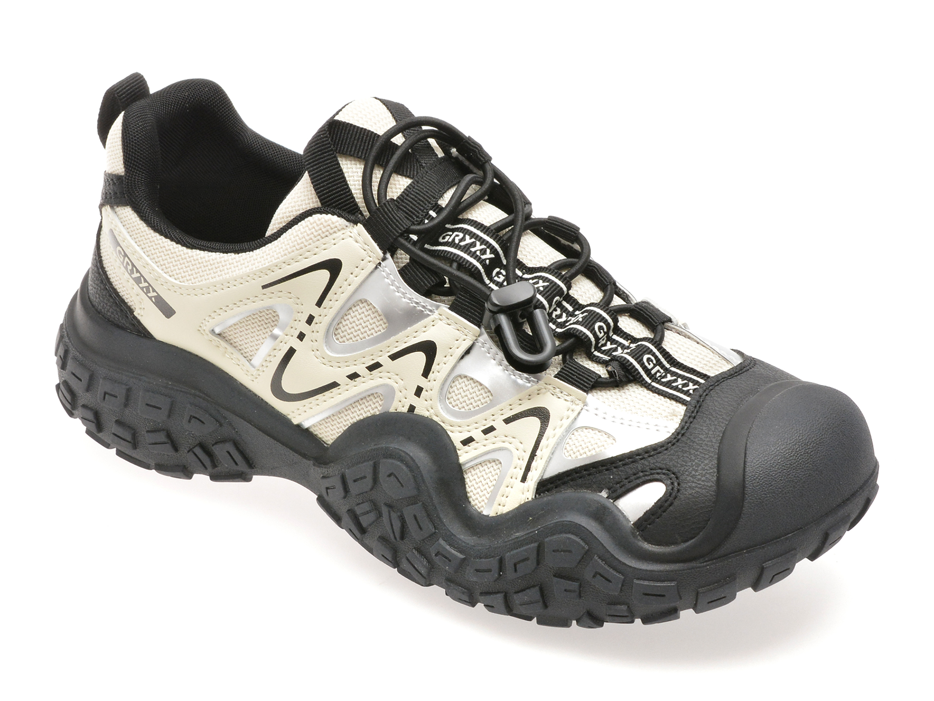 Pantofi Sport Gryxx Alb-Negru - Confort Superior
