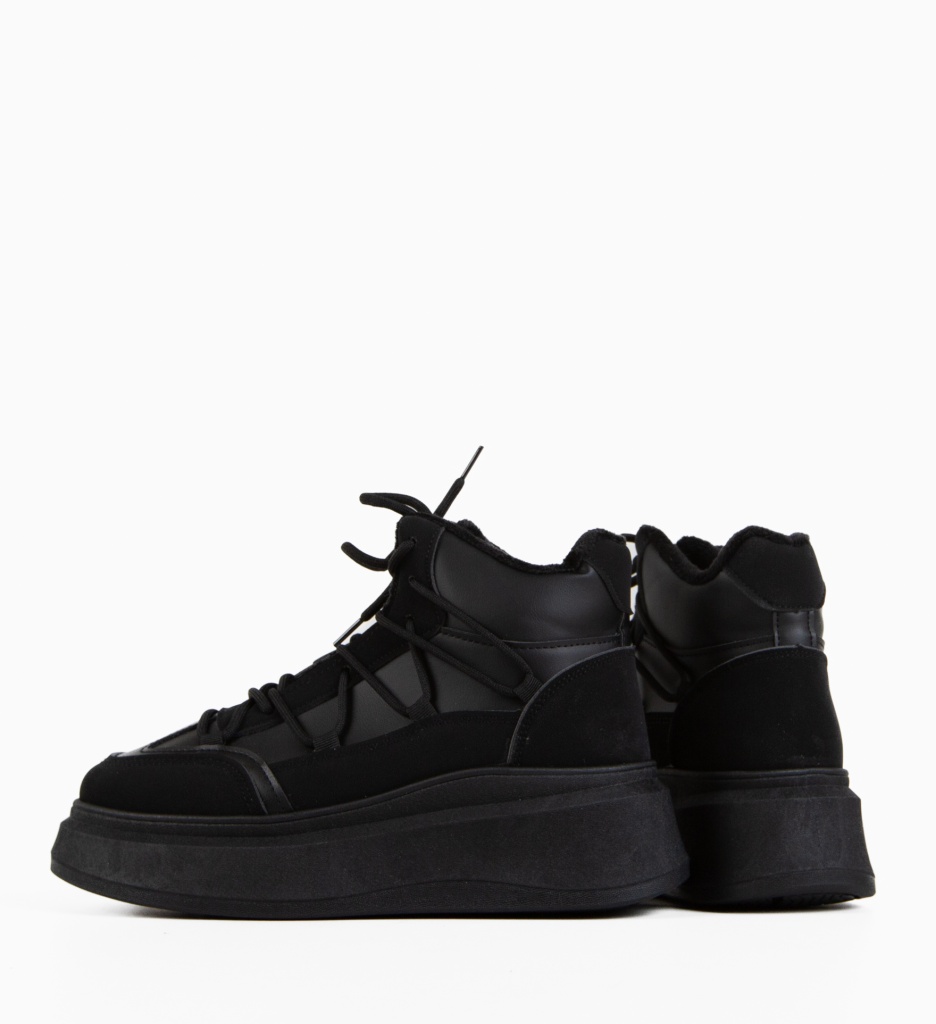 Sneakers Voldus Negri - Confort și Stil Urban - imagine 9