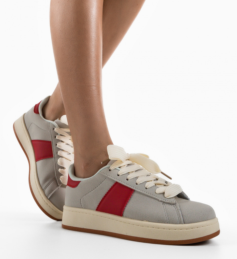 Sneakers Kionba Gri - Confort și Stil Sport
