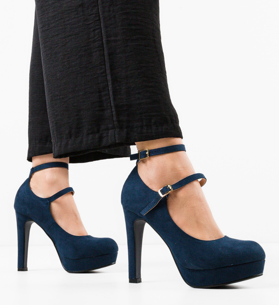 Pantofi Dama Keelan Bleumarin | Eleganță Asigurată - imagine 4