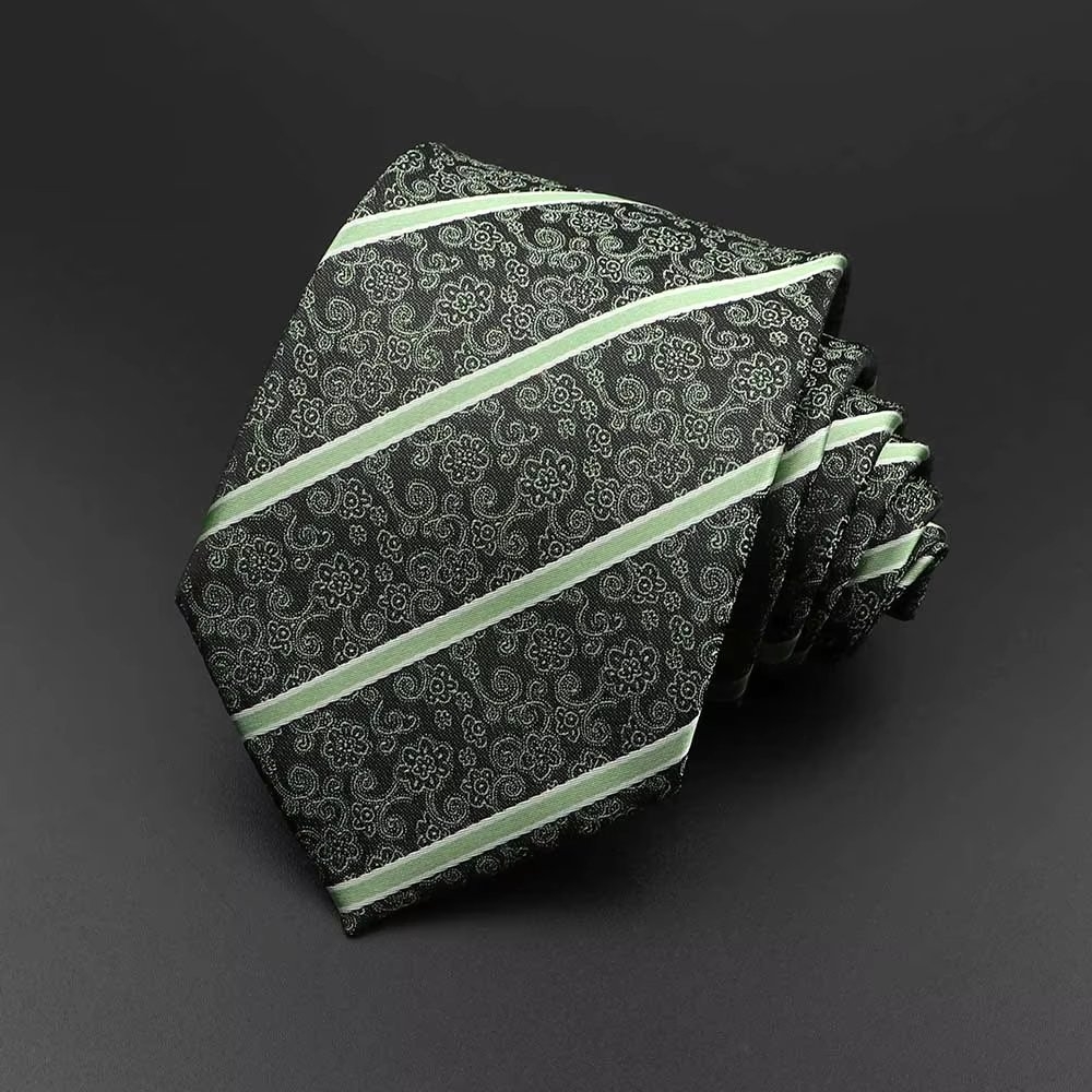 Cravată Picadili Verde Floral - Eleganță Asigurată