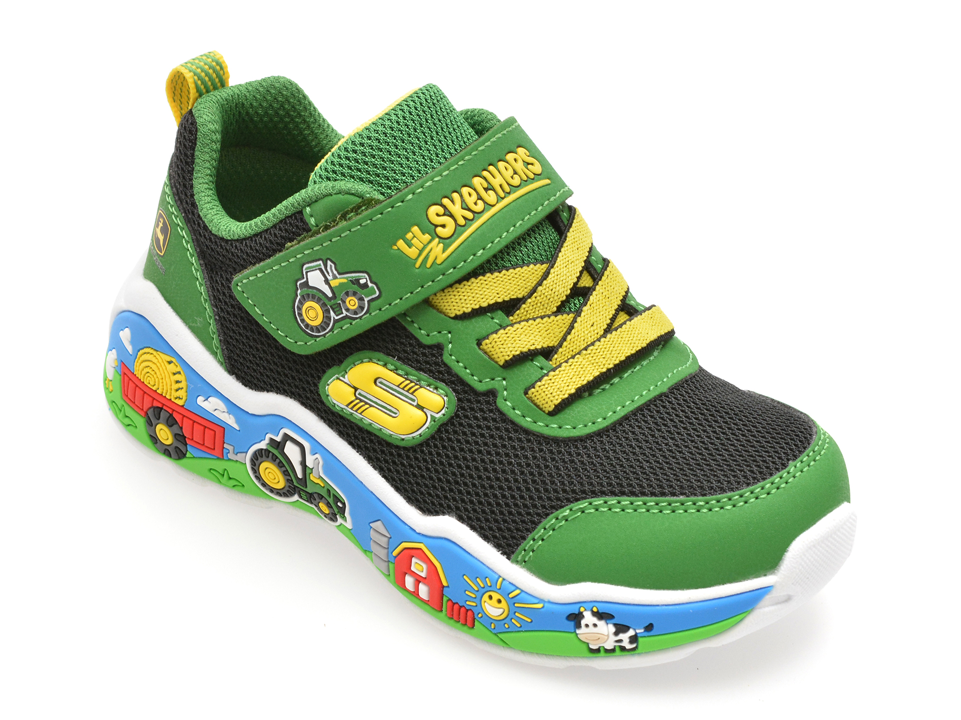 Pantofi Sport Skechers Play Scene cu Velcro - imagine 2
