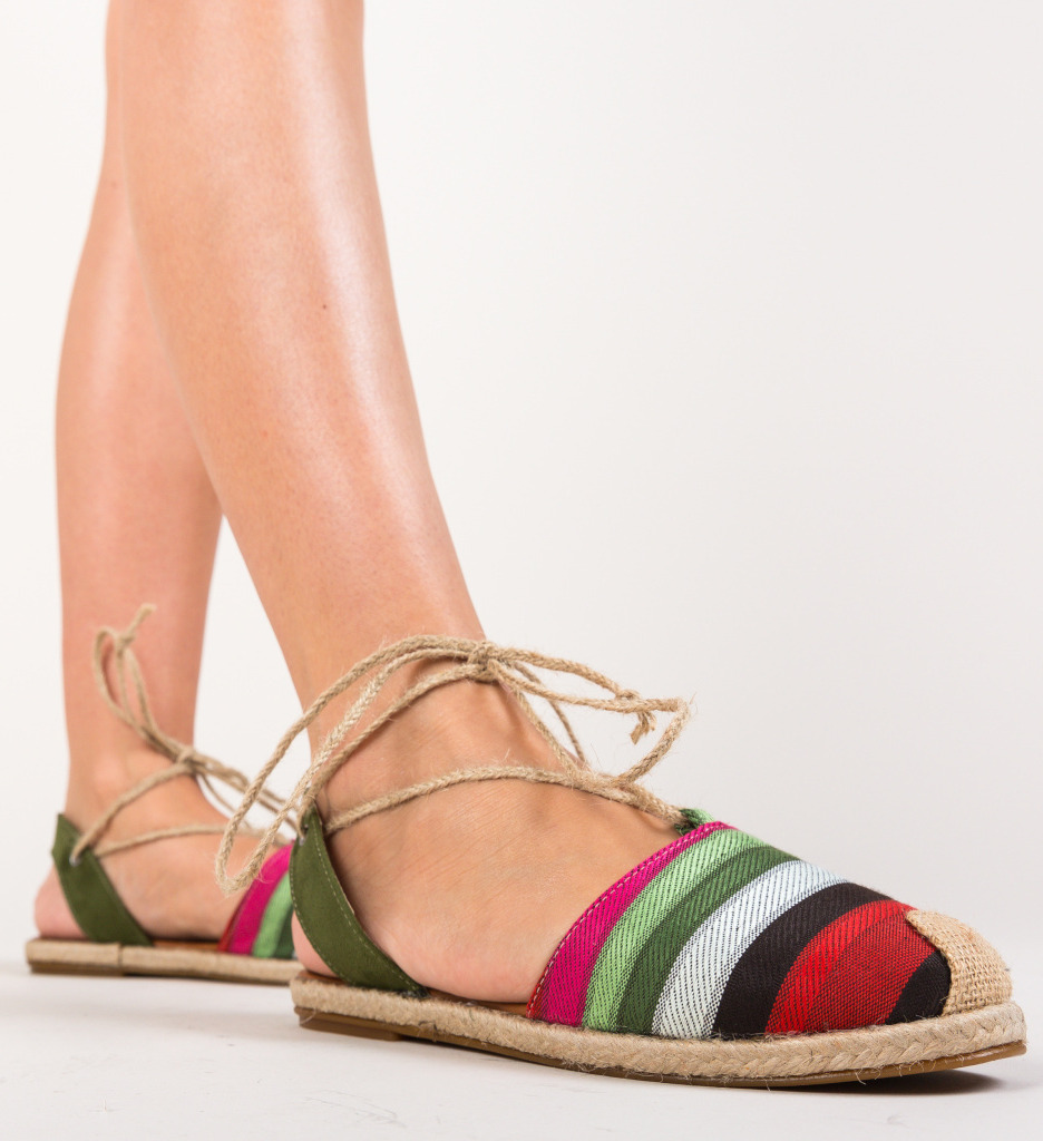 Sandale Adita Verzi - Confort și Eleganță