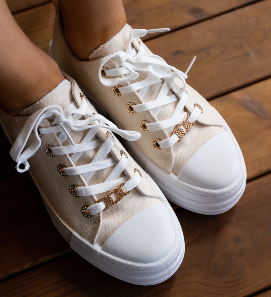 Sneakers Dama Heyh Bej - Confort Sporit