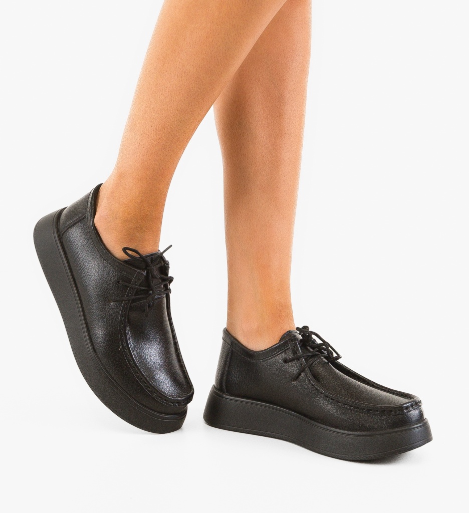 Pantofi Casual Haney Negri - Confort și Stil